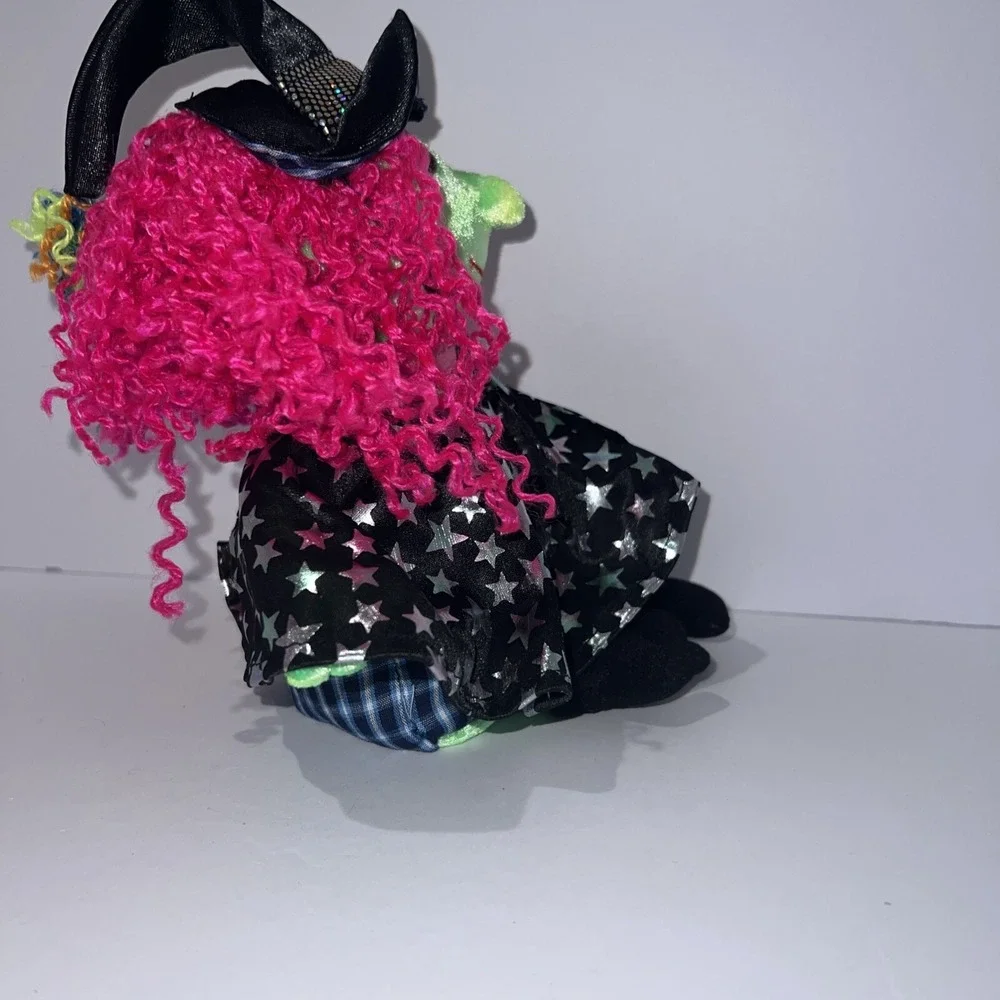 TY‎ Beanie Babies Scary The Witch With Hang Rag